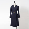 The Midnight Sovereign Wrap Dress