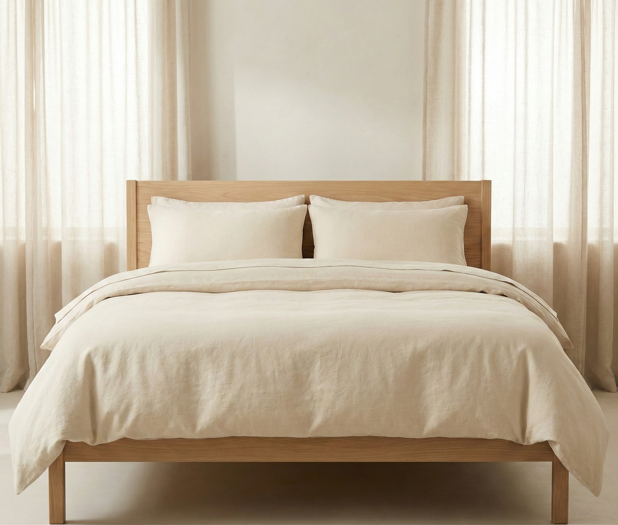 Linen Cotton Duvet Cover Sets