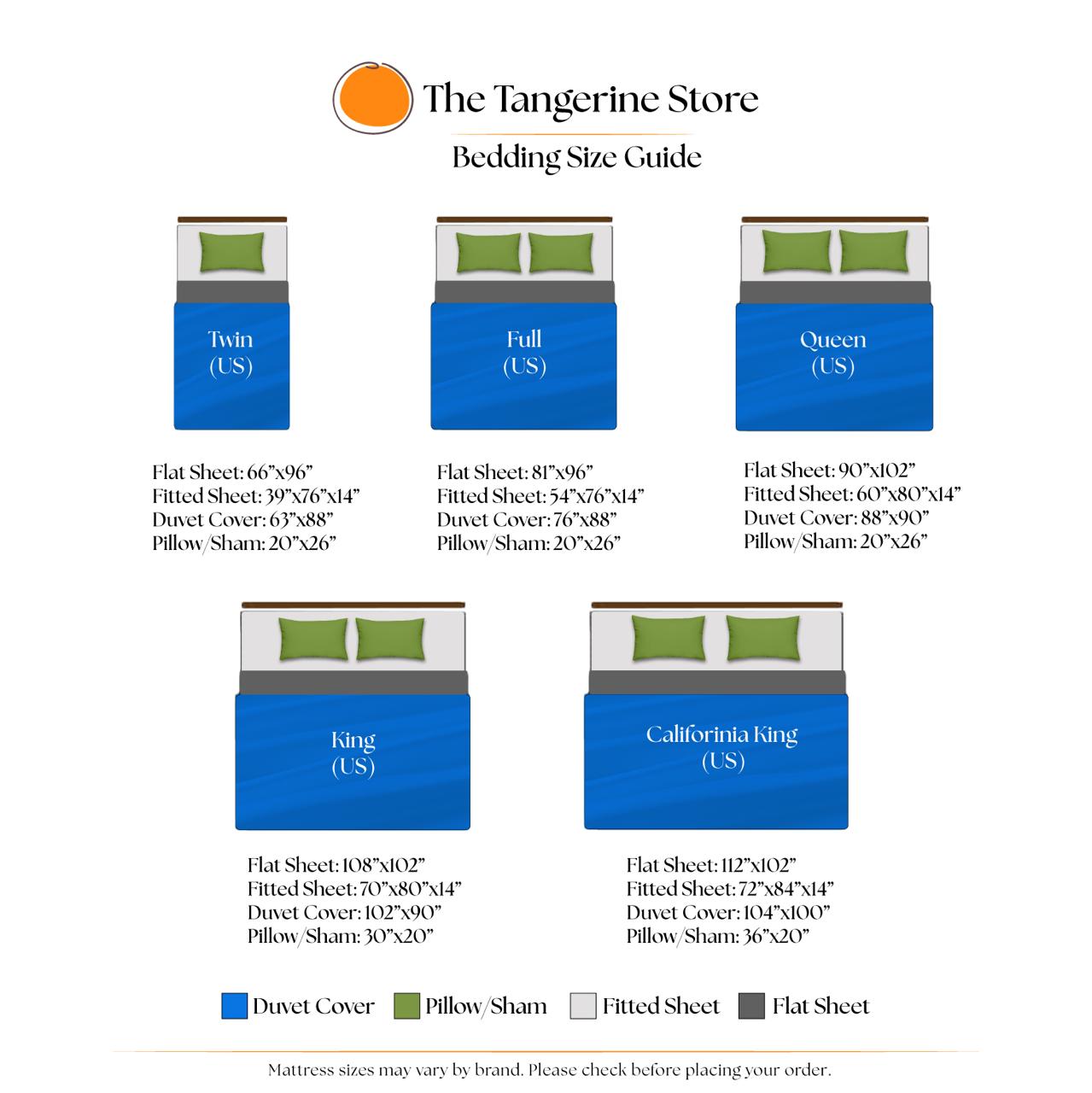 Willow Leaves - Pure Linen Embroidered Edge Duvet Cover Sets