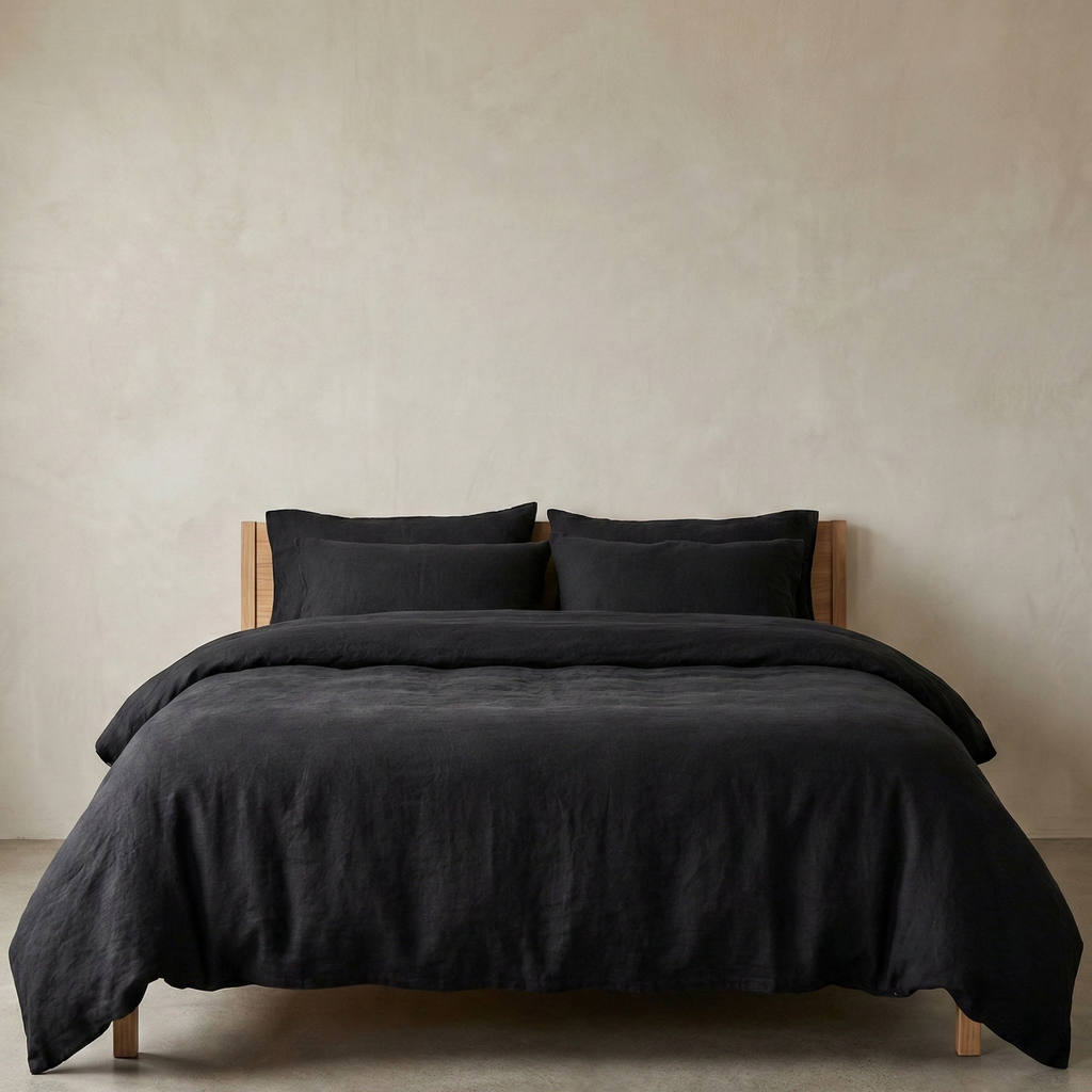 Linen Cotton Duvet Cover Sets