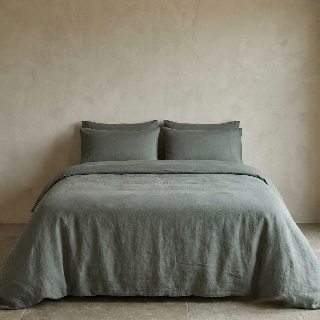 Linen Cotton Duvet Cover Sets