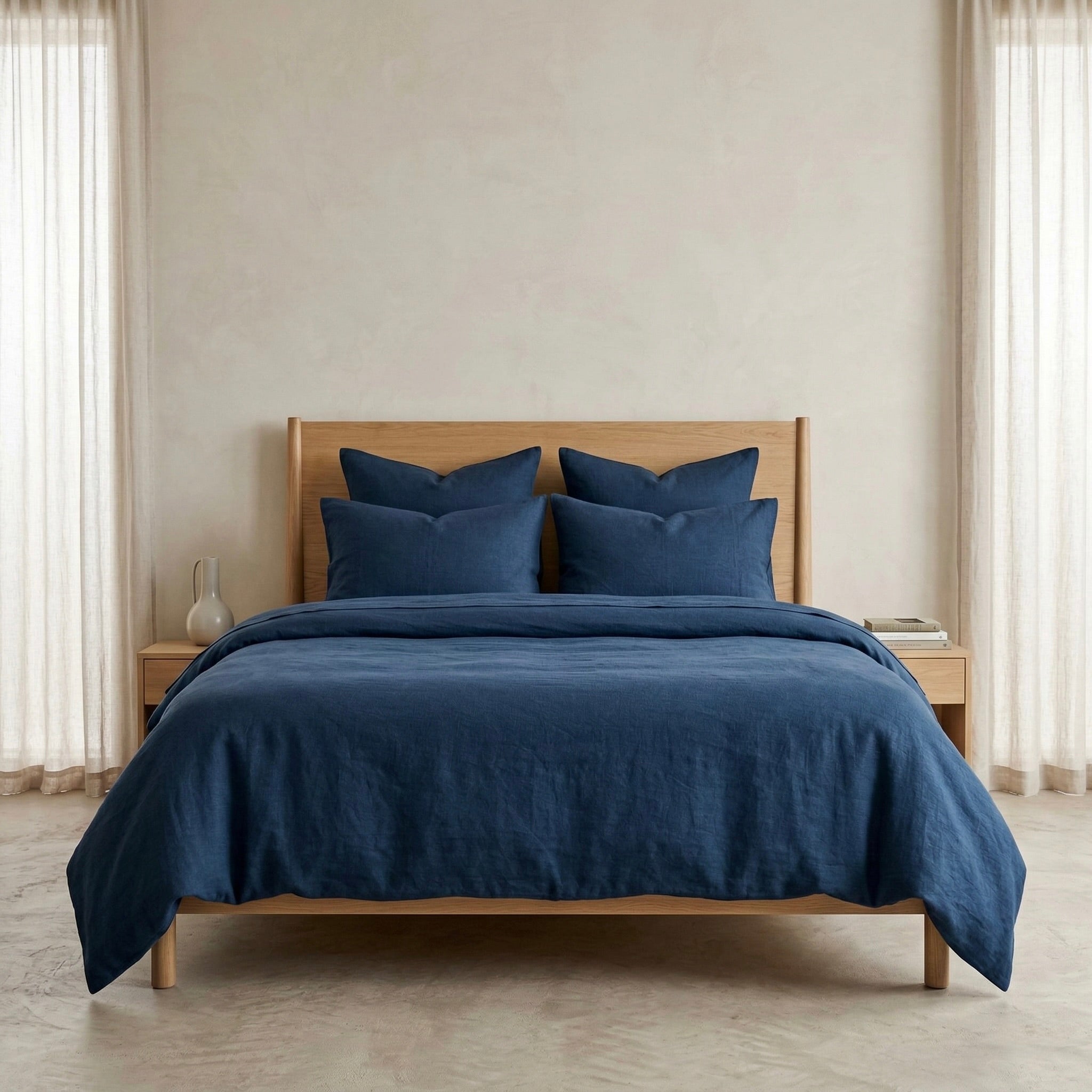 Linen Cotton Duvet Cover Sets