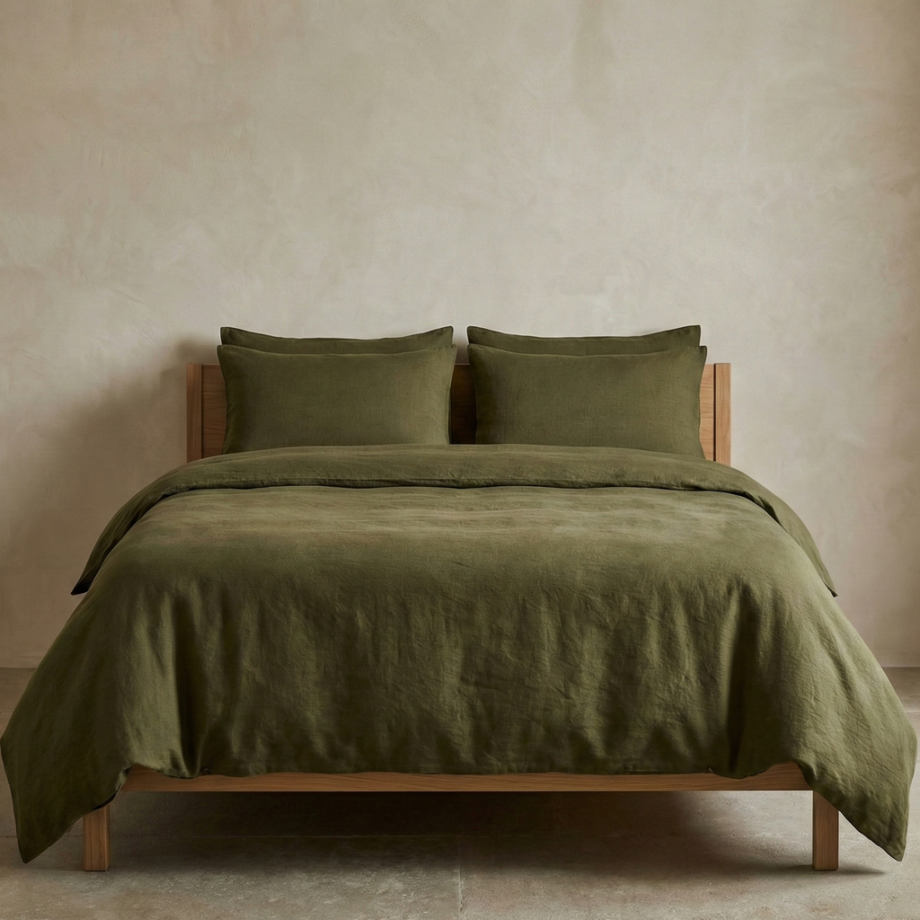 Linen Cotton Duvet Cover Sets