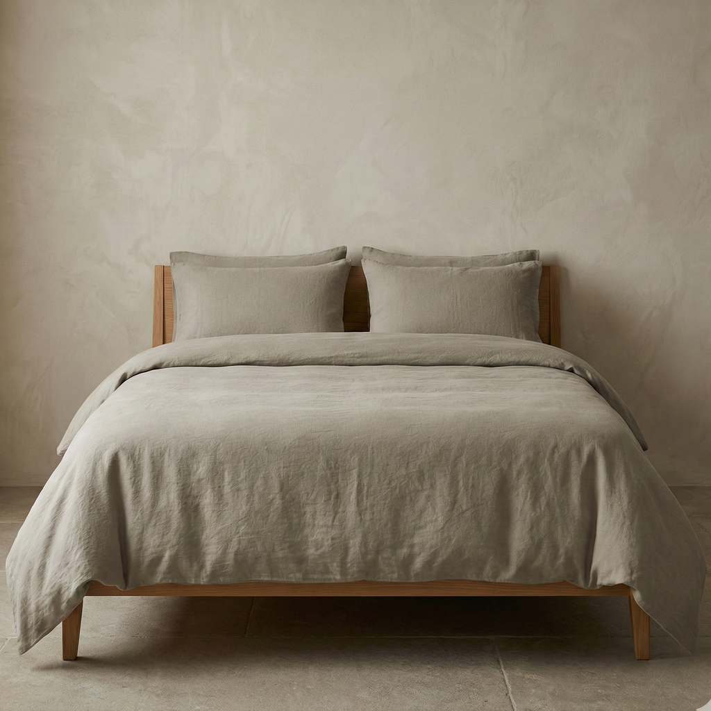 Linen Cotton Duvet Cover Sets
