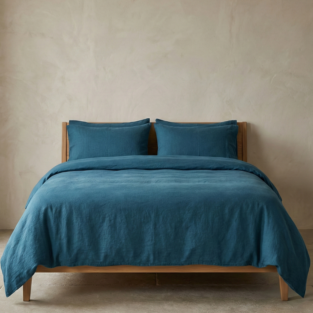 Linen Cotton Duvet Cover Sets